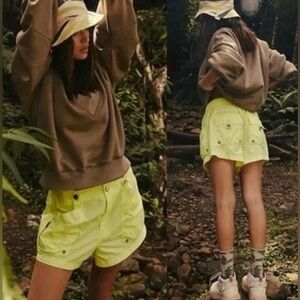 FP Movement New Heights Shorts Sour Citrus